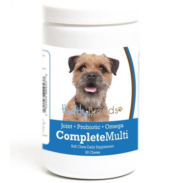 Healthy Breeds Healthy Breeds 192959009538 Border Terrier all in one Multivitamin Soft Chew - 90 Count 192959009538 - main